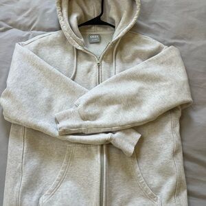 TNA Cream Full-Zip Hoodie
